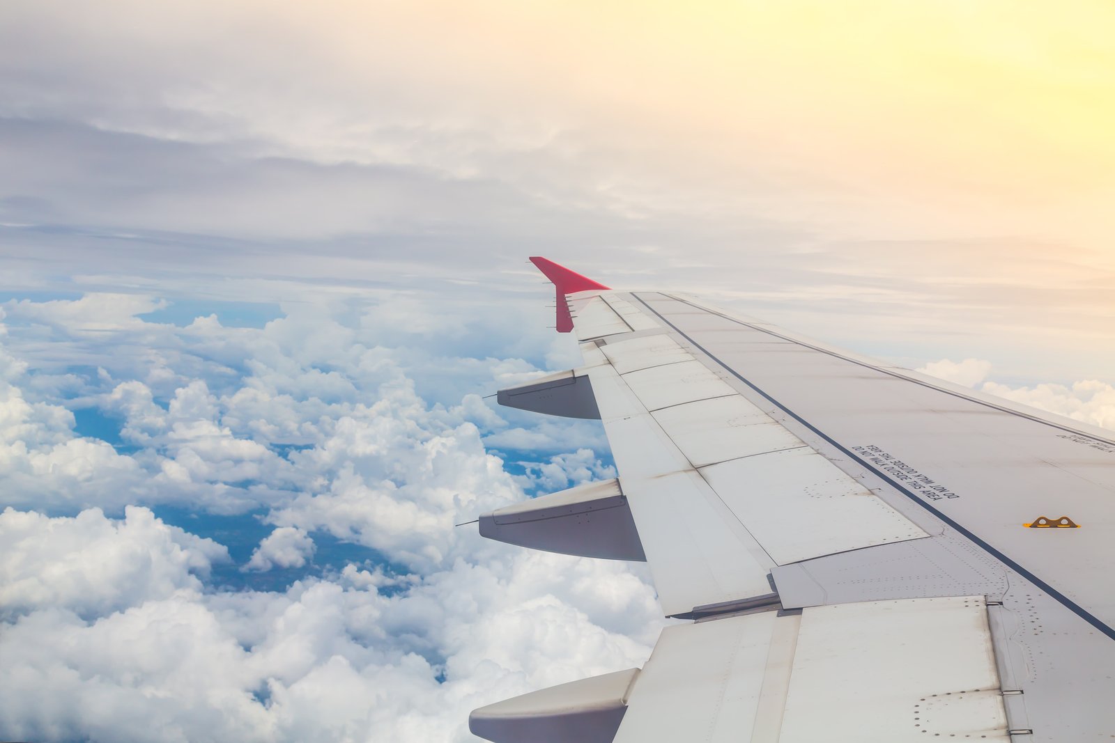 Aeroplane in sky